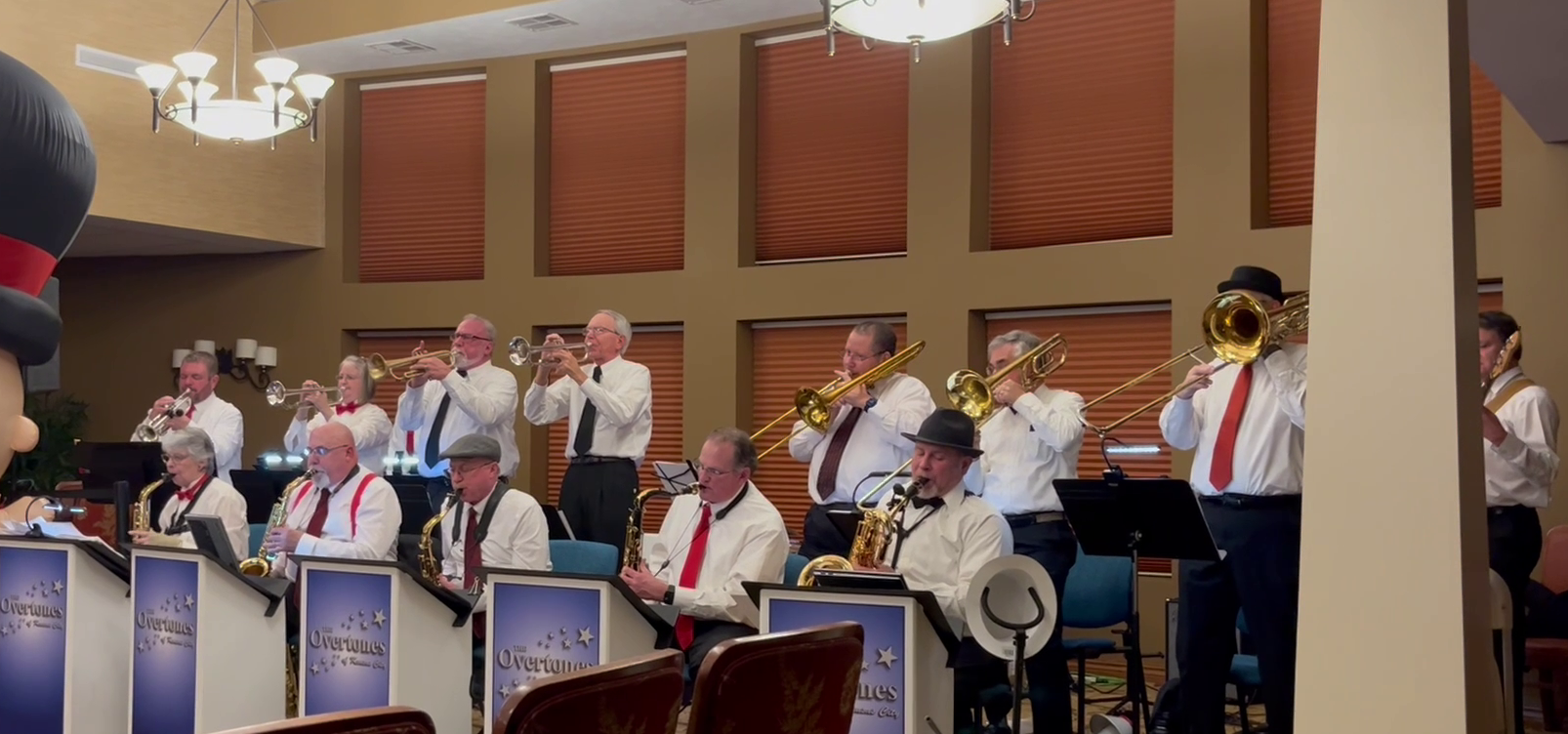 The Overtones performing